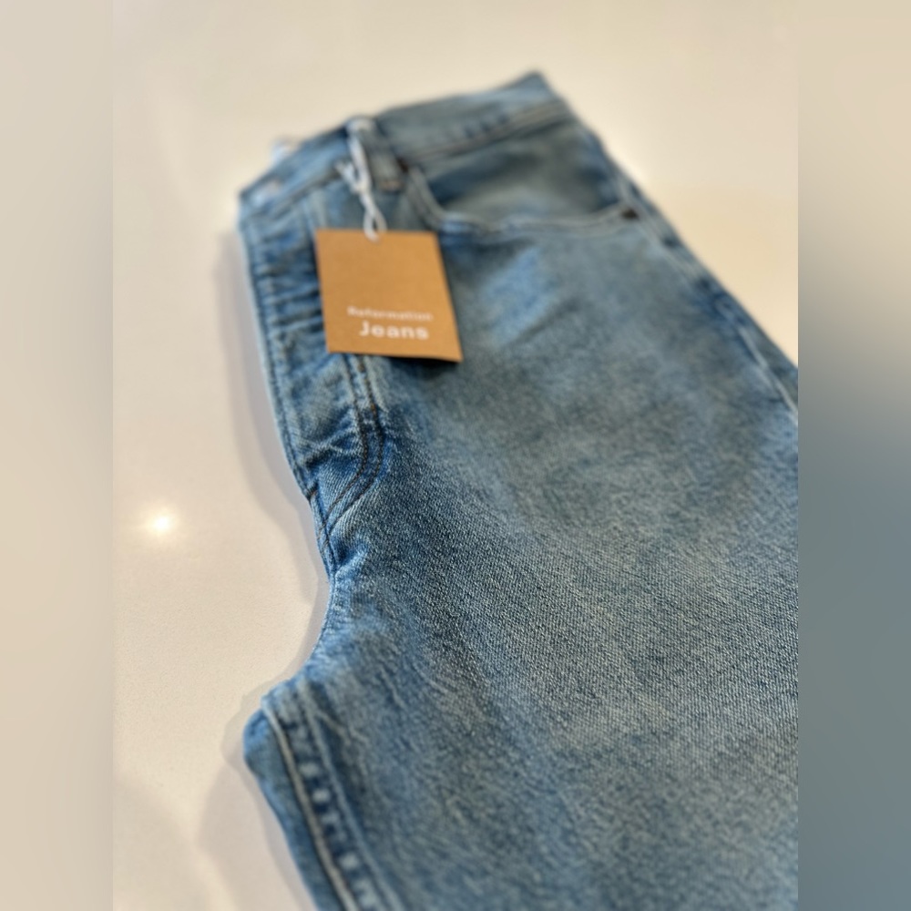 Reformation Serena High Skinny Jeans color Maya size 29 NWT - Picture 4 of 17